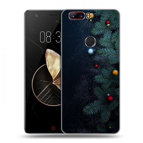 Дизайнерский пластиковый чехол для ZTE Nubia Z17 Christmas 2020