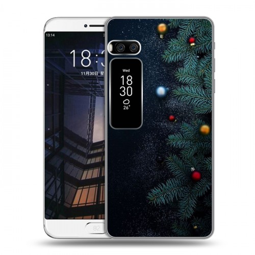 Дизайнерский пластиковый чехол для Meizu Pro 7 Plus Christmas 2020