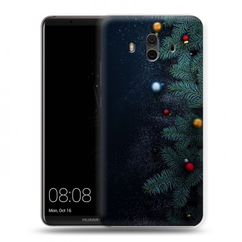 Дизайнерский пластиковый чехол для Huawei Mate 10 Christmas 2020