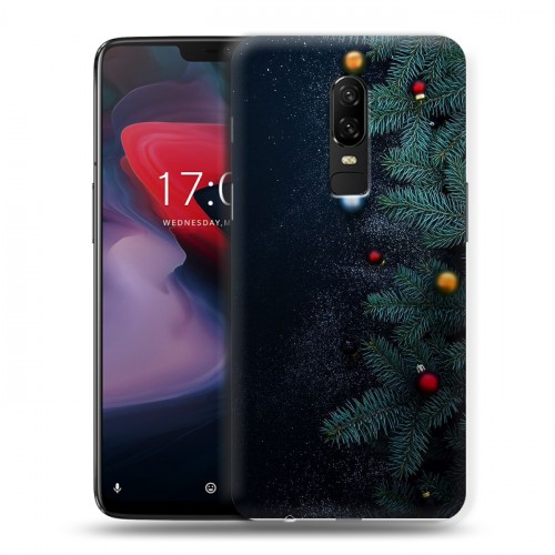 Дизайнерский пластиковый чехол для OnePlus 6 Christmas 2020