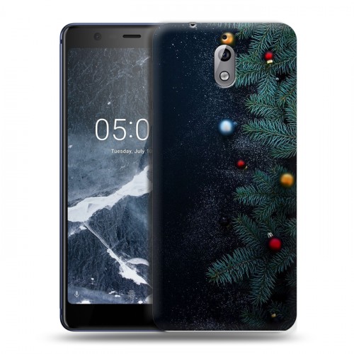 Дизайнерский пластиковый чехол для Nokia 3.1 Christmas 2020