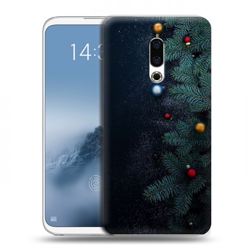 Дизайнерский пластиковый чехол для Meizu 16th Plus Christmas 2020