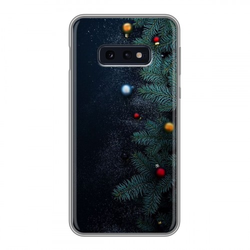 Дизайнерский силиконовый чехол для Samsung Galaxy S10e Christmas 2020