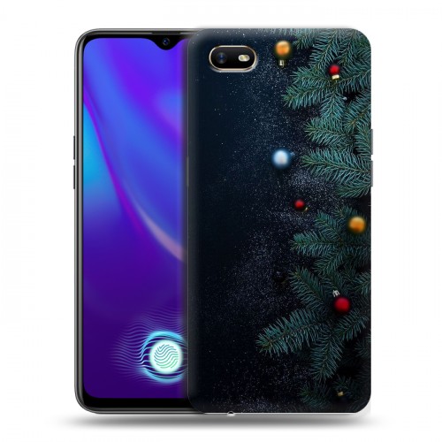 Дизайнерский пластиковый чехол для OPPO A1k Christmas 2020