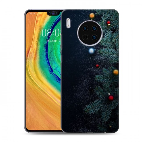 Дизайнерский пластиковый чехол для Huawei Mate 30 Christmas 2020