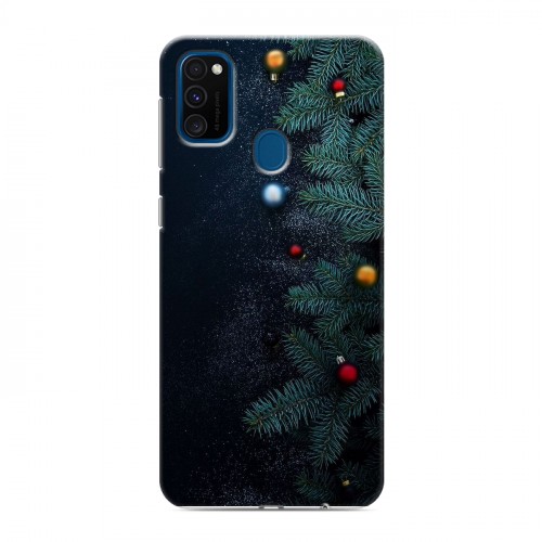 Дизайнерский силиконовый чехол для Samsung Galaxy M30s Christmas 2020