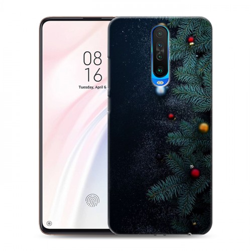 Дизайнерский пластиковый чехол для Xiaomi RedMi K30 Christmas 2020