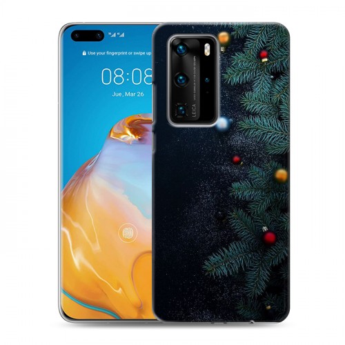 Дизайнерский пластиковый чехол для Huawei P40 Pro Christmas 2020