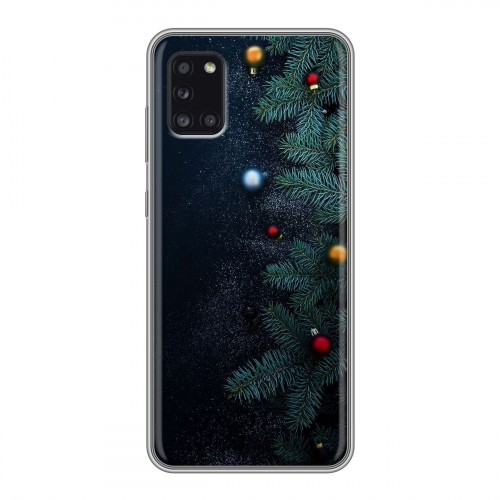 Дизайнерский силиконовый чехол для Samsung Galaxy A31 Christmas 2020