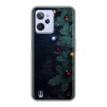 Дизайнерский силиконовый с усиленными углами чехол для Realme C31 Christmas 2020