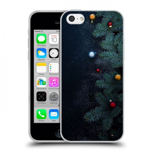 Дизайнерский пластиковый чехол для Iphone 5c Christmas 2020