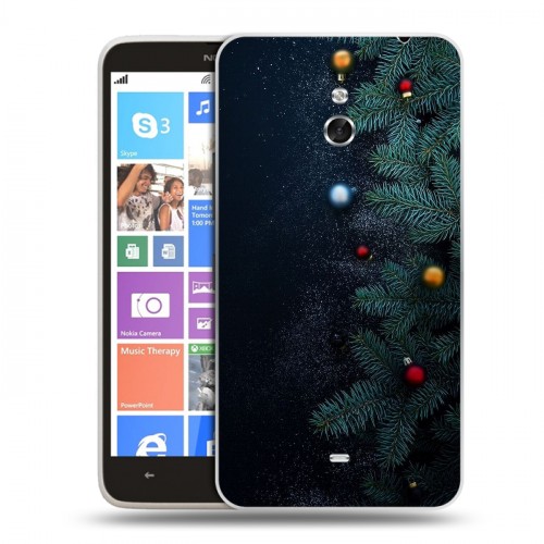 Дизайнерский пластиковый чехол для Nokia Lumia 1320 Christmas 2020