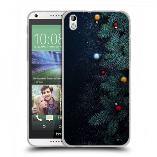 Дизайнерский пластиковый чехол для HTC Desire 816 Christmas 2020