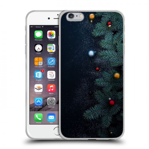 Дизайнерский силиконовый чехол для Iphone 6 Plus/6s Plus Christmas 2020