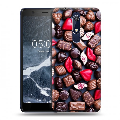 Дизайнерский пластиковый чехол для Nokia 5.1 Christmas 2020