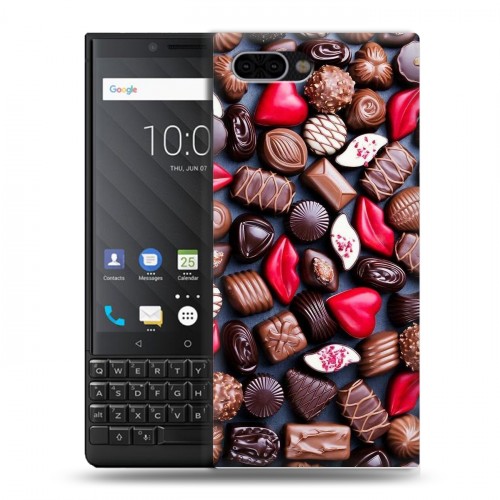 Дизайнерский пластиковый чехол для BlackBerry KEY2 Christmas 2020