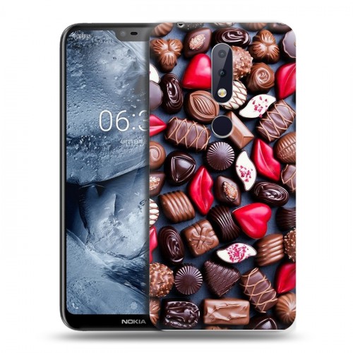 Дизайнерский пластиковый чехол для Nokia 6.1 Plus Christmas 2020