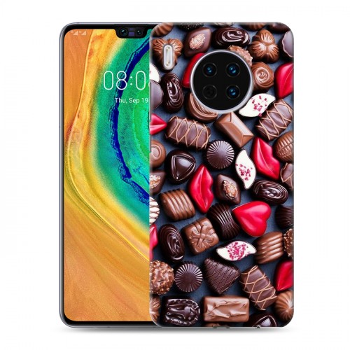 Дизайнерский пластиковый чехол для Huawei Mate 30 Christmas 2020