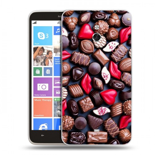 Дизайнерский пластиковый чехол для Nokia Lumia 1320 Christmas 2020