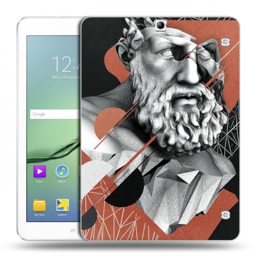 Дизайнерский силиконовый чехол для Samsung Galaxy Tab S2 9.7 Современная античность
