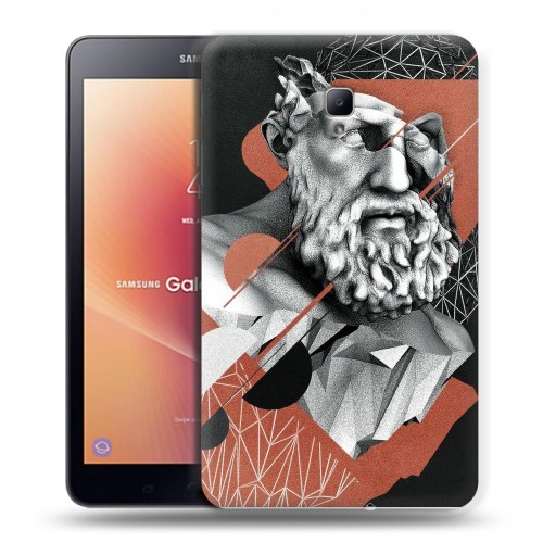 Дизайнерский силиконовый чехол для Samsung Galaxy Tab A 8.0 (2017) Современная античность