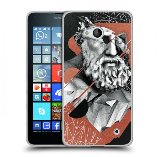 Дизайнерский пластиковый чехол для Microsoft Lumia 640 Современная античность