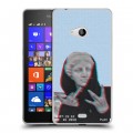 Дизайнерский пластиковый чехол для Microsoft Lumia 540 Современная античность