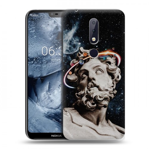 Дизайнерский силиконовый чехол для Nokia 6.1 Plus Современная античность