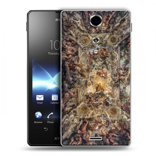 Дизайнерский пластиковый чехол для Sony Xperia TX Современная античность