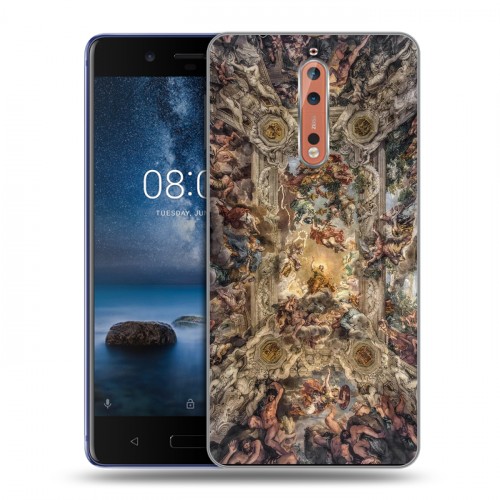 Дизайнерский пластиковый чехол для Nokia 8 Современная античность