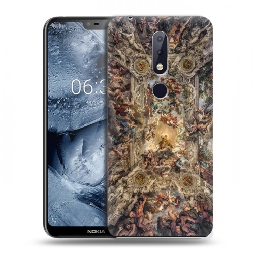 Дизайнерский пластиковый чехол для Nokia 6.1 Plus Современная античность