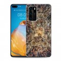 Дизайнерский силиконовый с усиленными углами чехол для Huawei P40 Современная античность