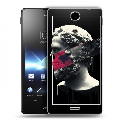 Дизайнерский пластиковый чехол для Sony Xperia TX Современная античность