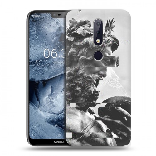 Дизайнерский пластиковый чехол для Nokia 6.1 Plus Современная античность