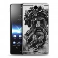 Дизайнерский пластиковый чехол для Sony Xperia TX Современная античность