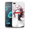 Дизайнерский силиконовый чехол для HTC Desire 12 Plus Современная античность