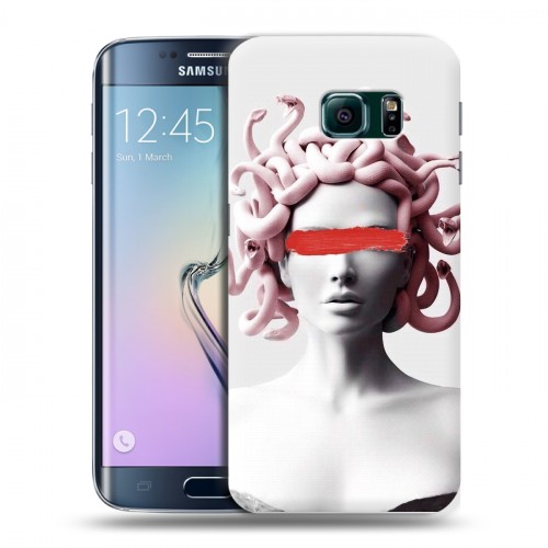 Дизайнерский пластиковый чехол для Samsung Galaxy S6 Edge Современная античность
