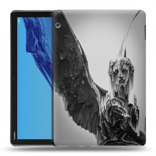 Дизайнерский силиконовый чехол для Huawei MediaPad T5 Неоновая Греция