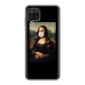 Дизайнерский силиконовый чехол для Samsung Galaxy A12 Мона Лиза
