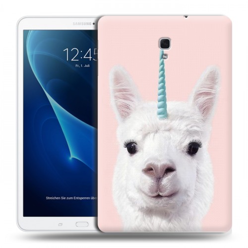 Дизайнерский силиконовый чехол для Samsung Galaxy Tab A 10.5 Мятные звери