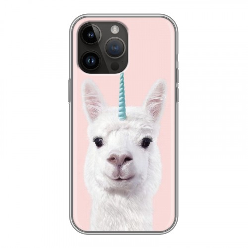 Дизайнерский пластиковый чехол для Iphone 14 Pro Max Мятные звери
