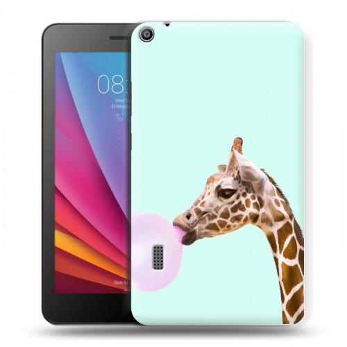 Дизайнерский силиконовый чехол для Huawei MediaPad T3 7 Мятные звери