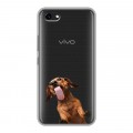 Дизайнерский силиконовый чехол для Vivo Y81 Мятные звери