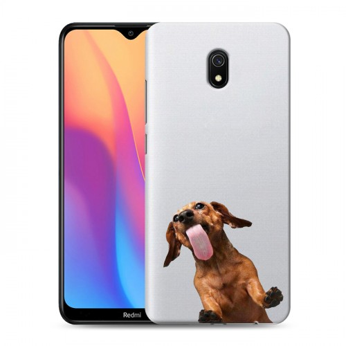 Дизайнерский силиконовый с усиленными углами чехол для Xiaomi RedMi 8A Мятные звери