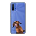 Дизайнерский силиконовый чехол для Xiaomi RedMi 9T Мятные звери