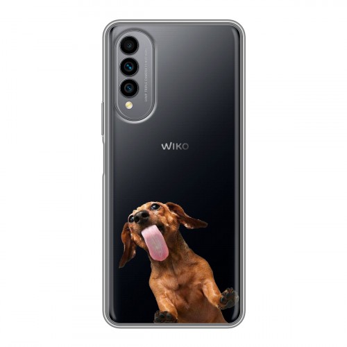 Дизайнерский силиконовый чехол для Wiko T50 Мятные звери