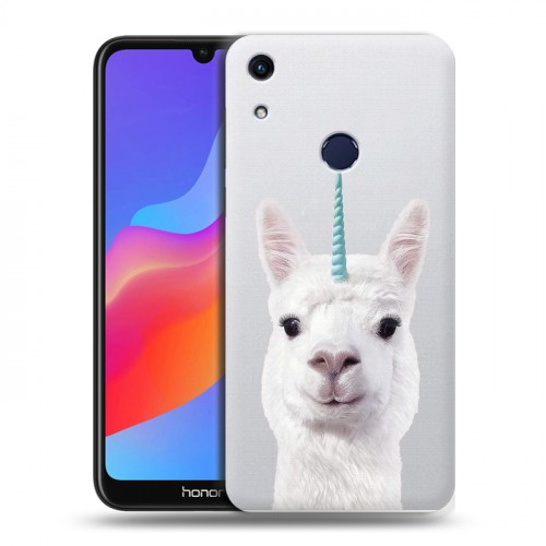 Дизайнерский пластиковый чехол для Huawei Honor 8A Мятные звери
