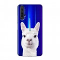 Дизайнерский силиконовый чехол для Huawei Honor 20 Мятные звери