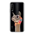 Полупрозрачный дизайнерский пластиковый чехол для Huawei Y9s Мятные звери