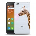 Дизайнерский пластиковый чехол для Xiaomi Mi4S Мятные звери